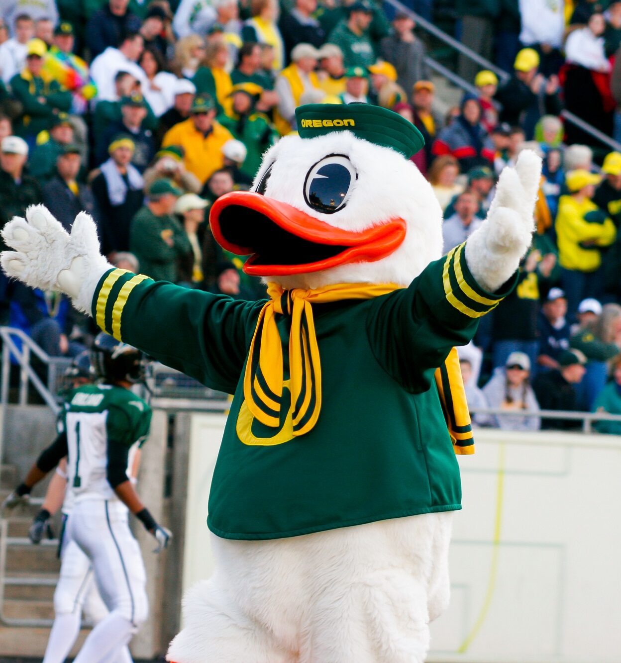 University of Oregon Ducks mascot